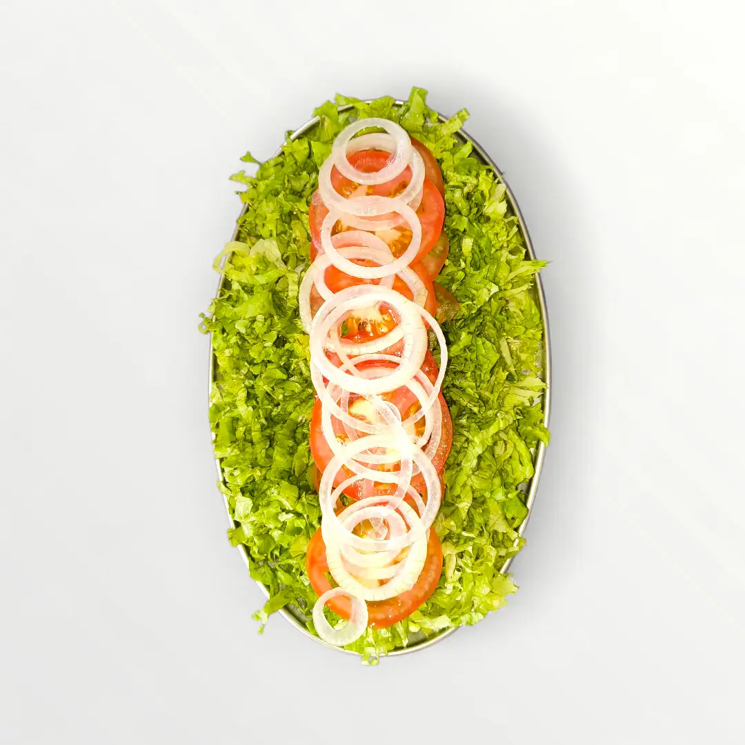 Salada fresca com legumes